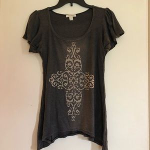 Boston Proper Cross Top